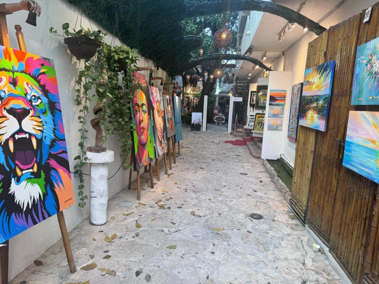 פלאייה דל כרמן Hotel Ha Garden Gallery - 5Th Avenue מראה חיצוני תמונה